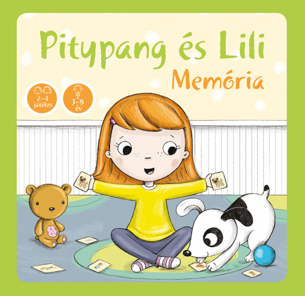 Pitypang és Lili Memória - Memóriajáték - Micimaci Gyermekkönyvek