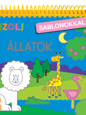 Rajzolj sablonokkal - Állatok - Micimaci Gyermekkönyvek